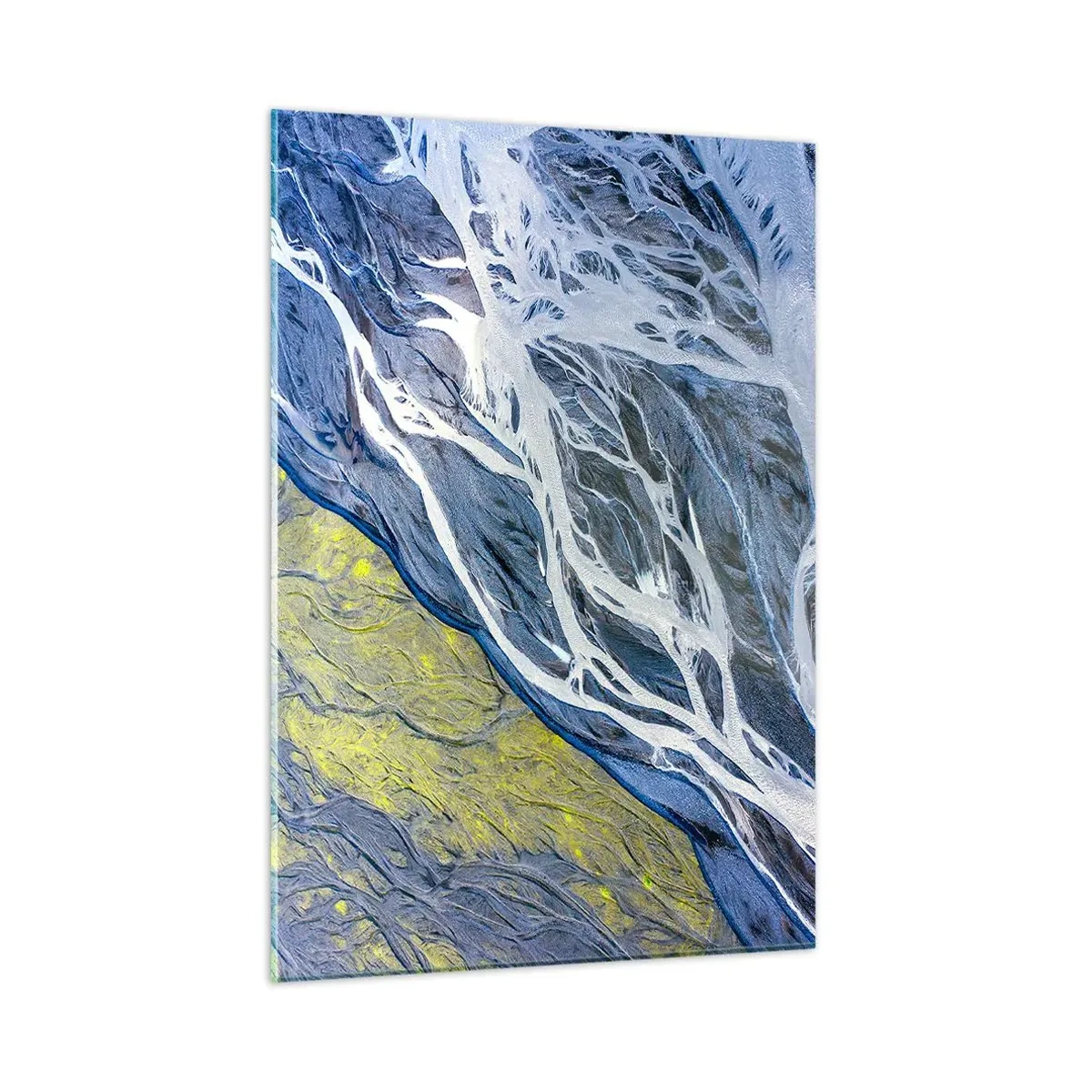 Obraz na skle - Jaskynné maľby prírody - 50x70 cm