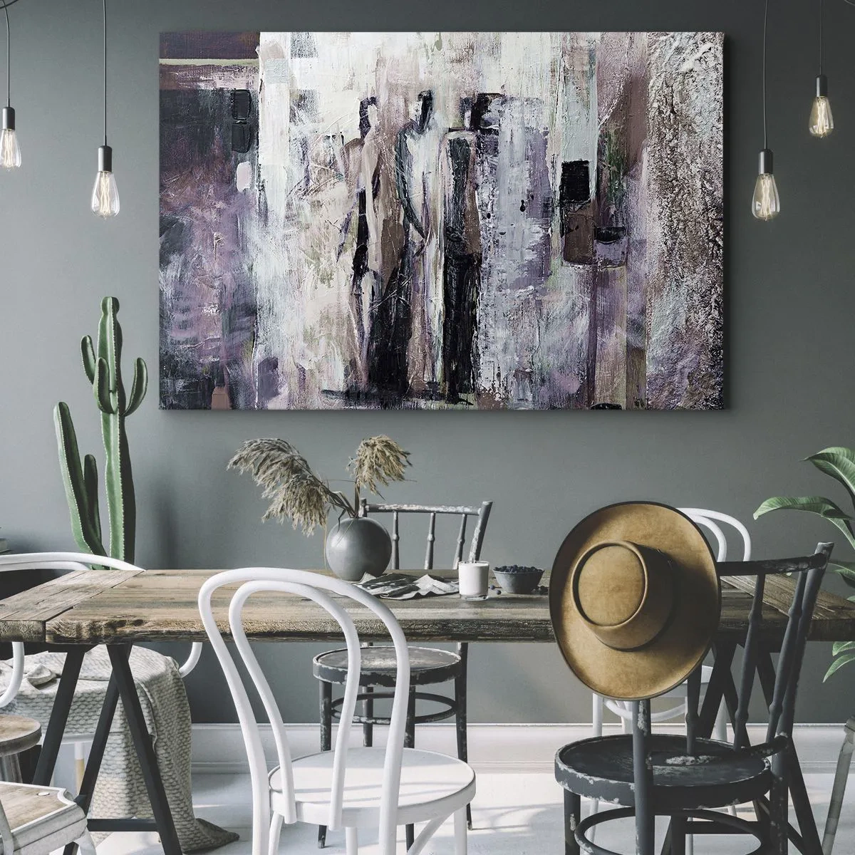 Obraz na plátne - Tajomná trojica - 100x70 cm