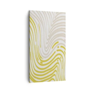 Obraz na plátne - Kompozícia s miernym ohybom - 45x80 cm