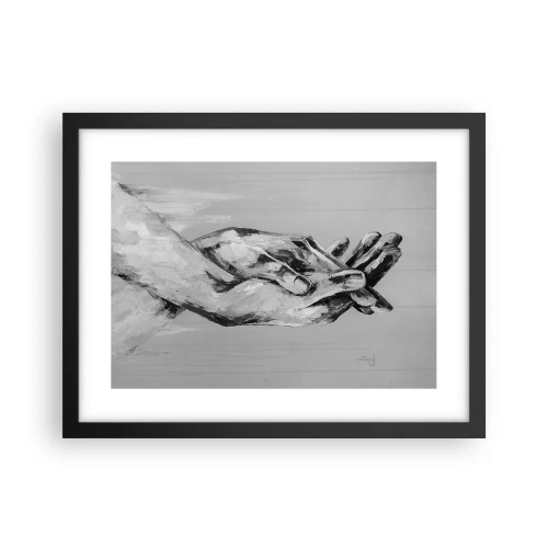 Plagát v čiernom ráme - Začiatok… - 40x30 cm