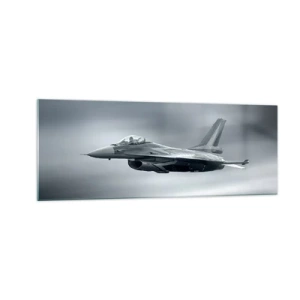 Obraz na skle - Hodíš výzvu? - 140x50 cm