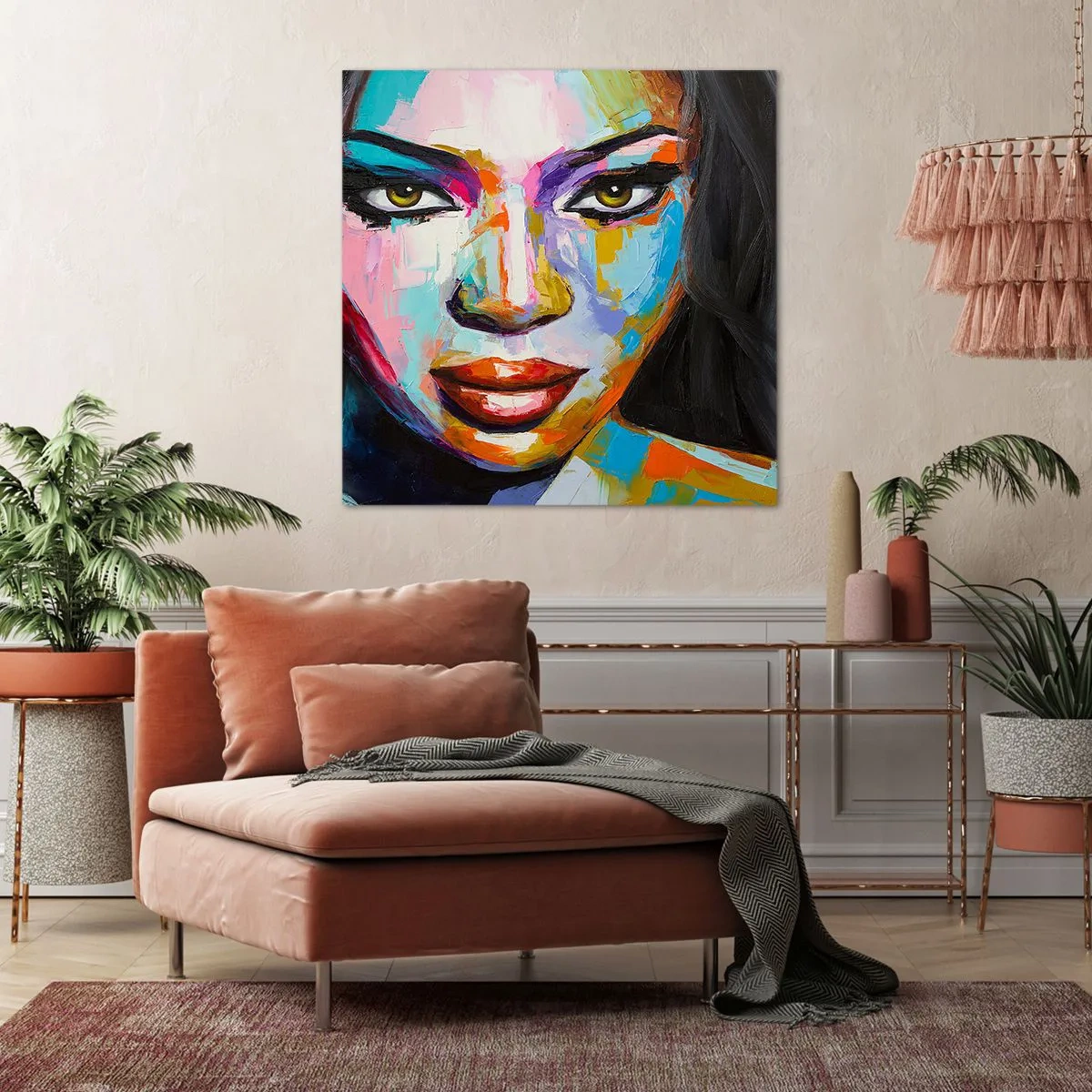 Obraz na plátne - Nejde odtrhnúť oči - 70x70 cm