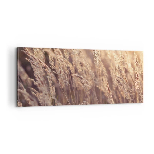 Obraz na plátne - Pripravení privítať jeseň - 100x40 cm