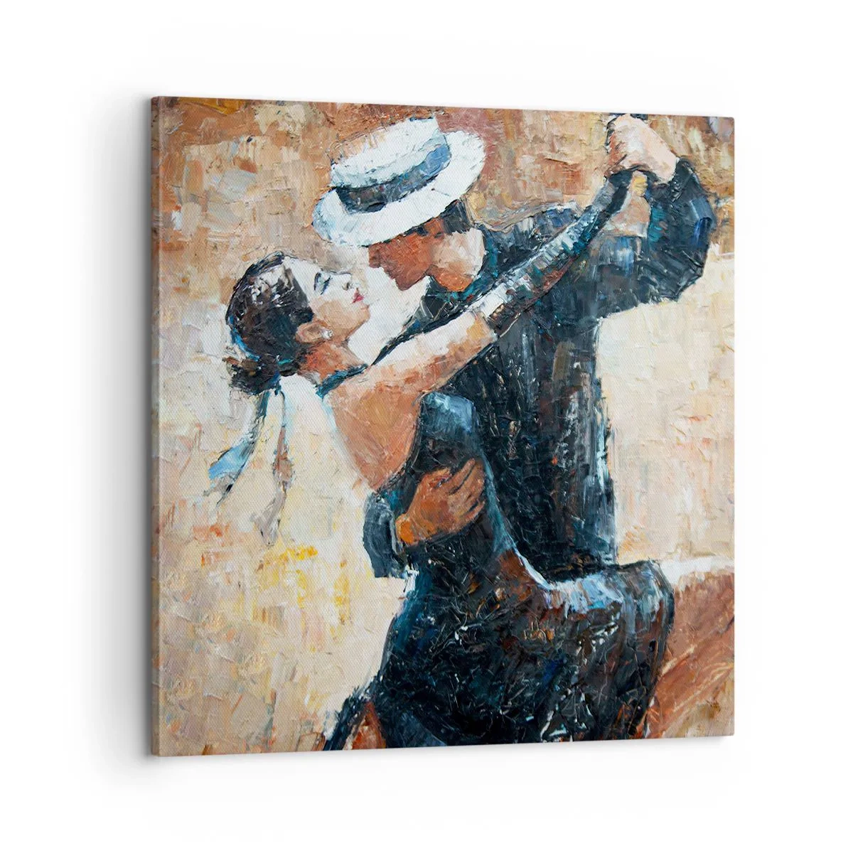 Obraz na plátne - A la Rudolf Valentino - 60x60 cm