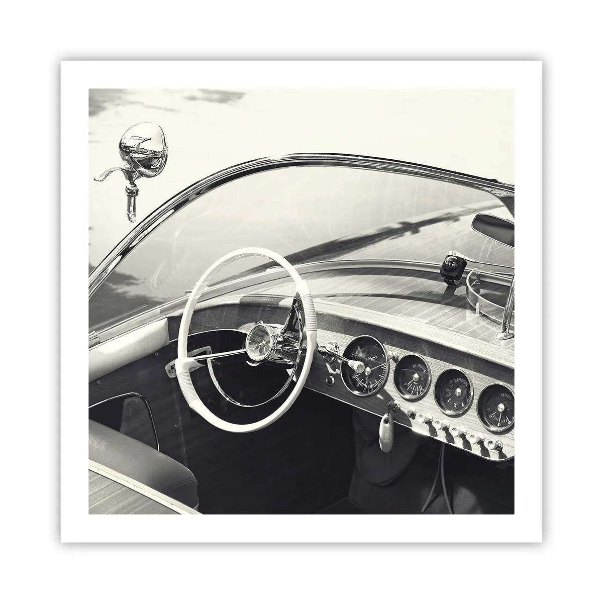 Plagát - Počasie pre bohatých - 60x60 cm