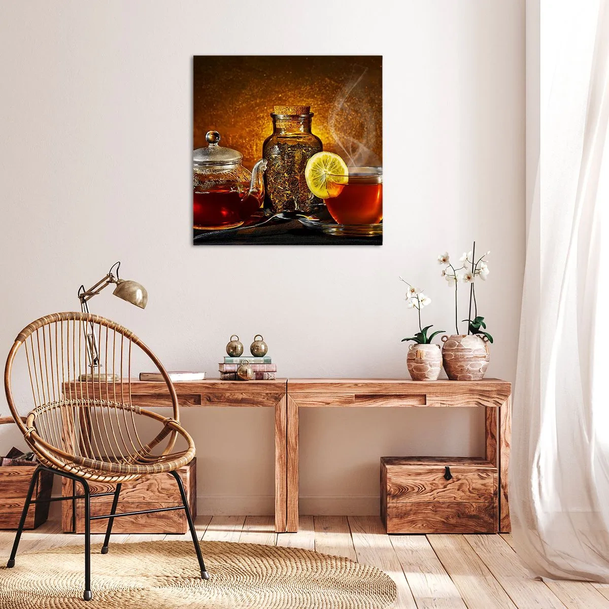 Obraz na plátne - V štýle holandských majstrov - 50x50 cm