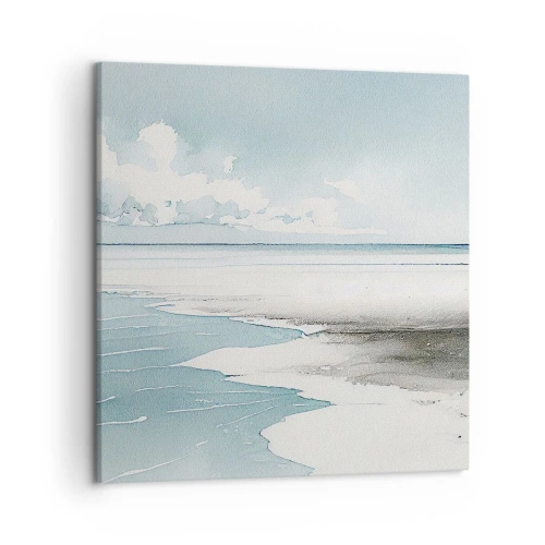 Obraz na plátne - Jemný príliv - 50x50 cm