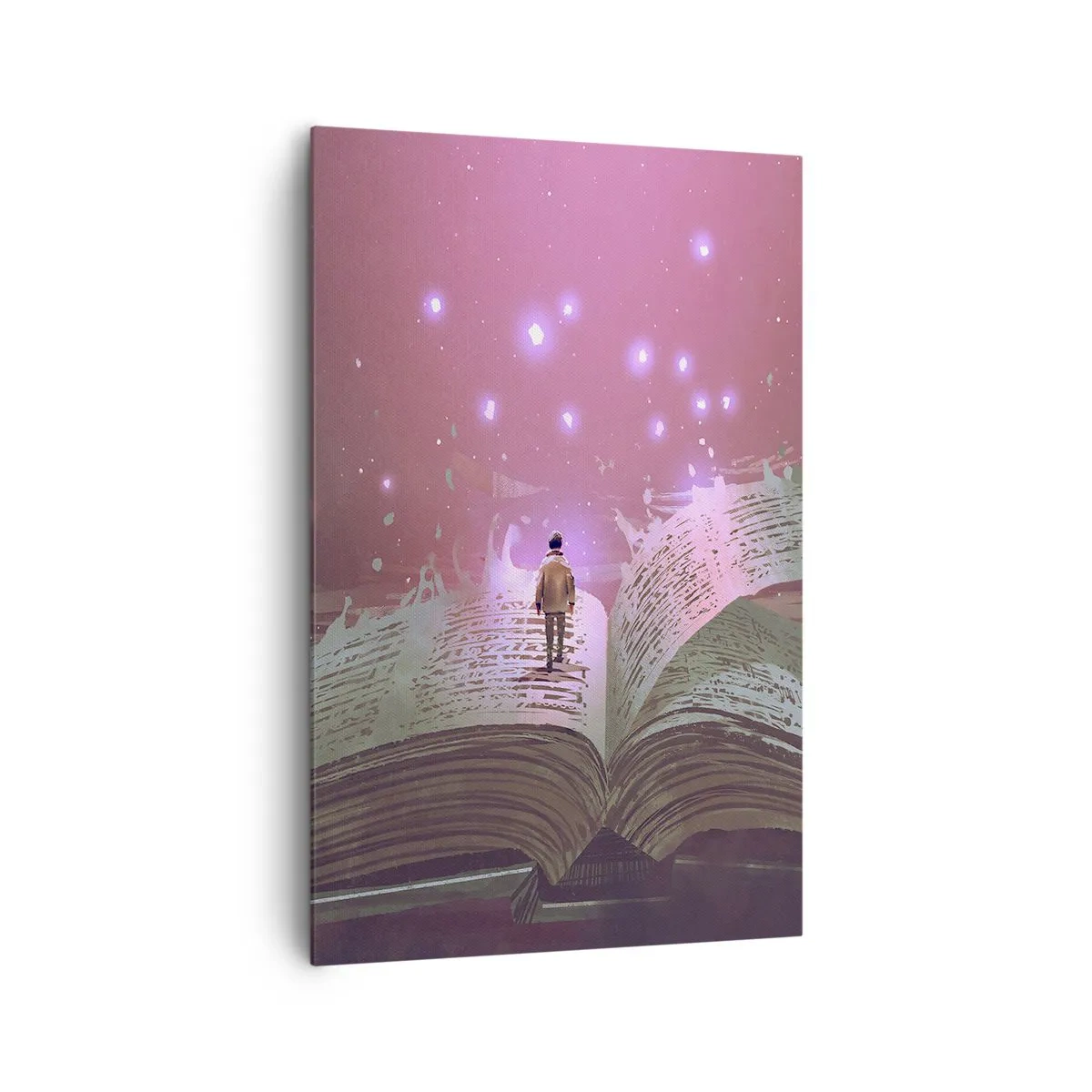 Obraz na plátne - Pozvánka do iného sveta - prečítaj! - 80x120 cm