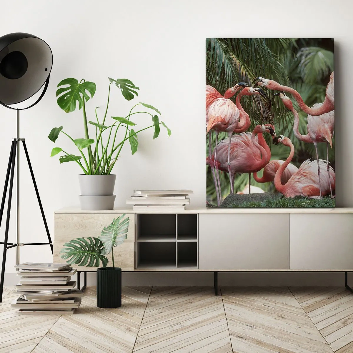 Obraz na plátne - Popoludňajšie klebety - 70x100 cm