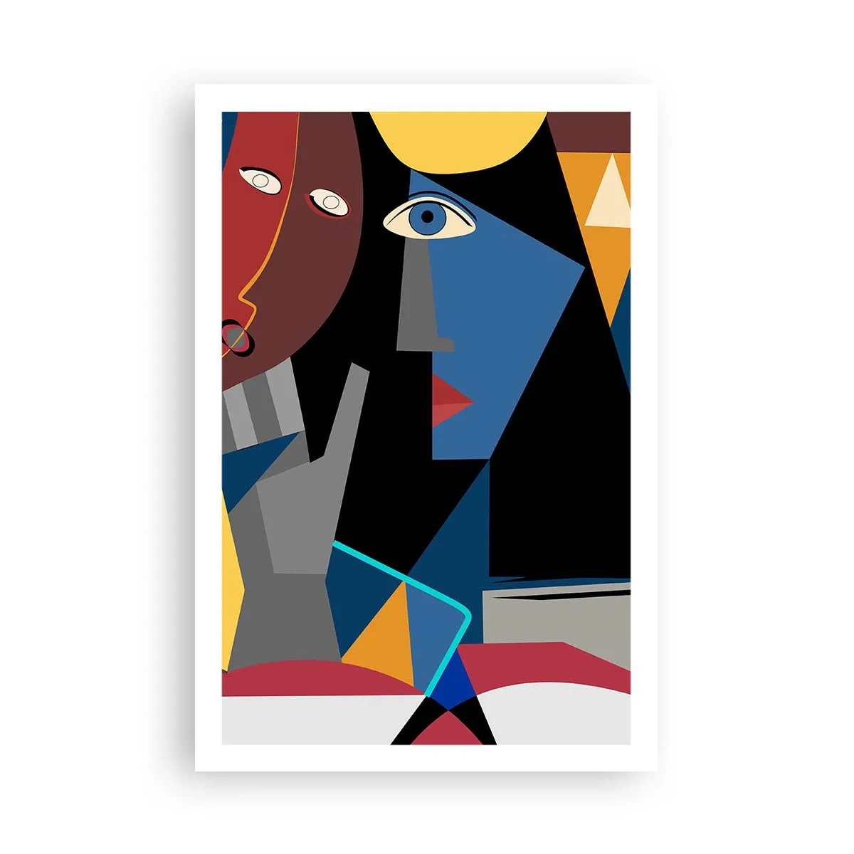 Plagát - Konverzácia kubistov - 61x91 cm