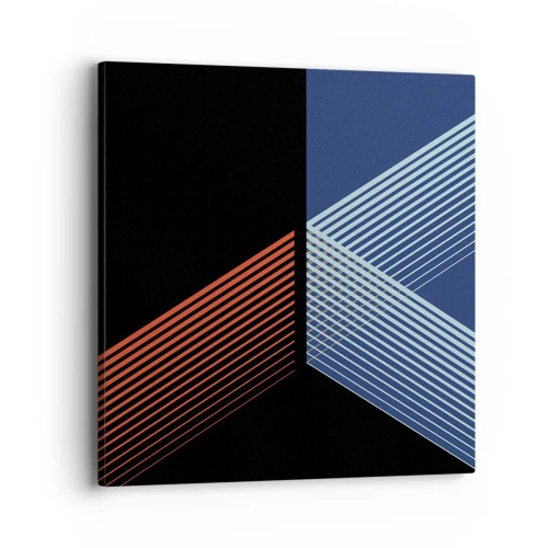 Obraz na plátne - Jednoduchý príbeh - 40x40 cm