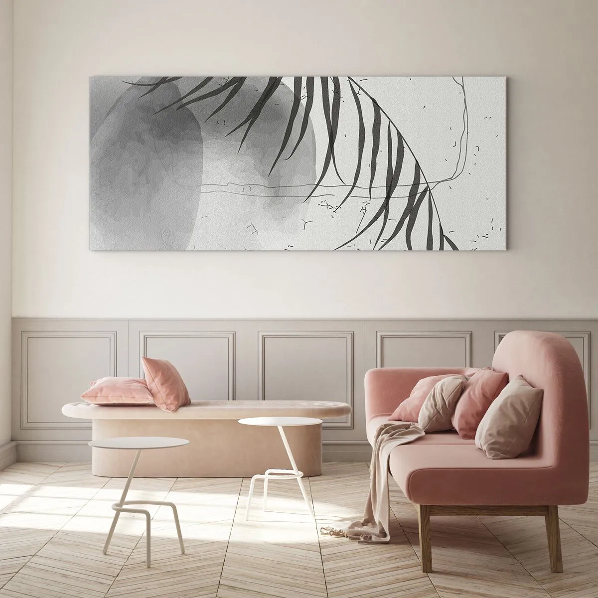 Obraz na skle - Subtílna exotika prírody - 100x40 cm