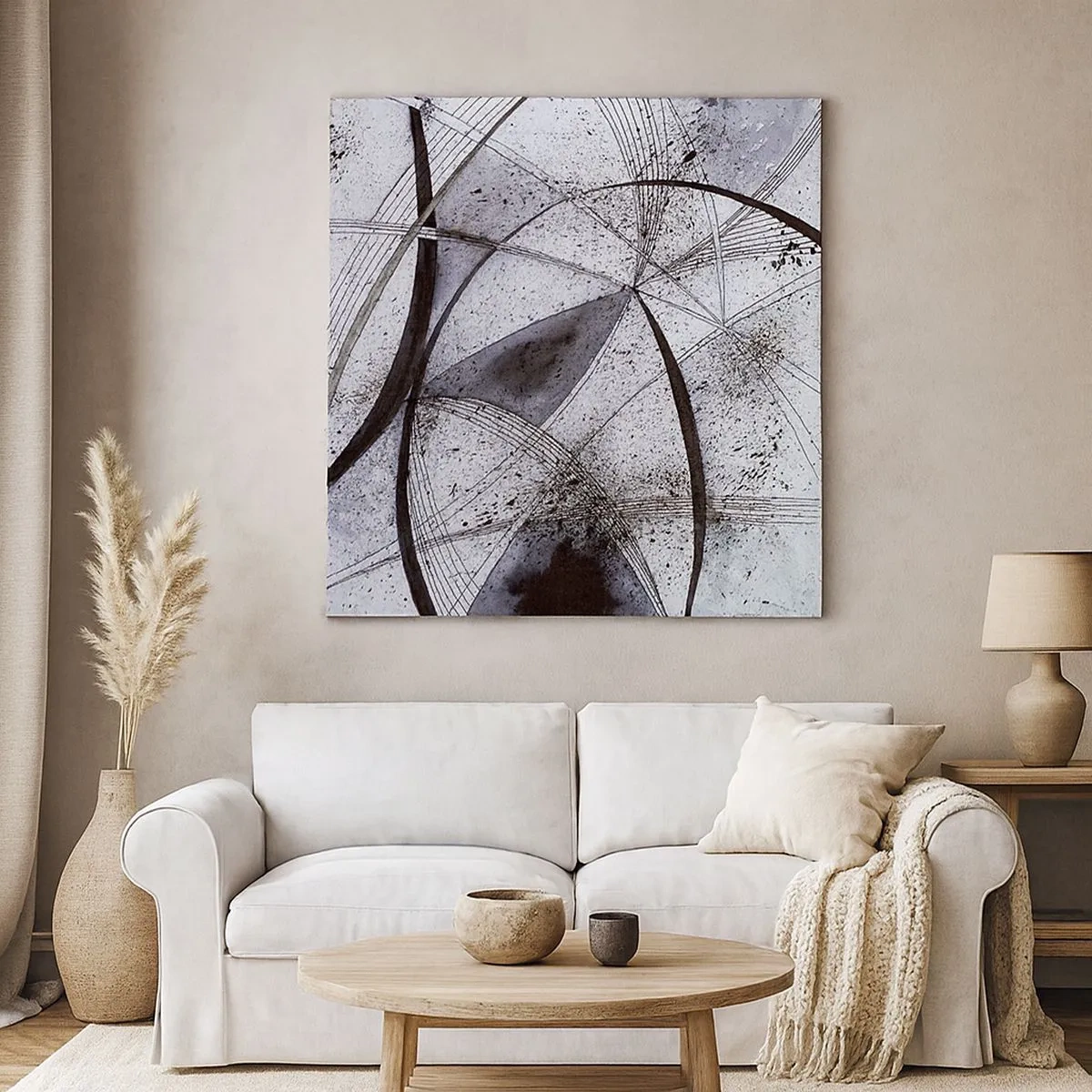 Obraz na plátne - Futuristická fantázia - 30x30 cm