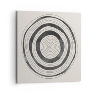 Obraz na plátne - Dôležité je to, čo je uprostred - 60x60 cm