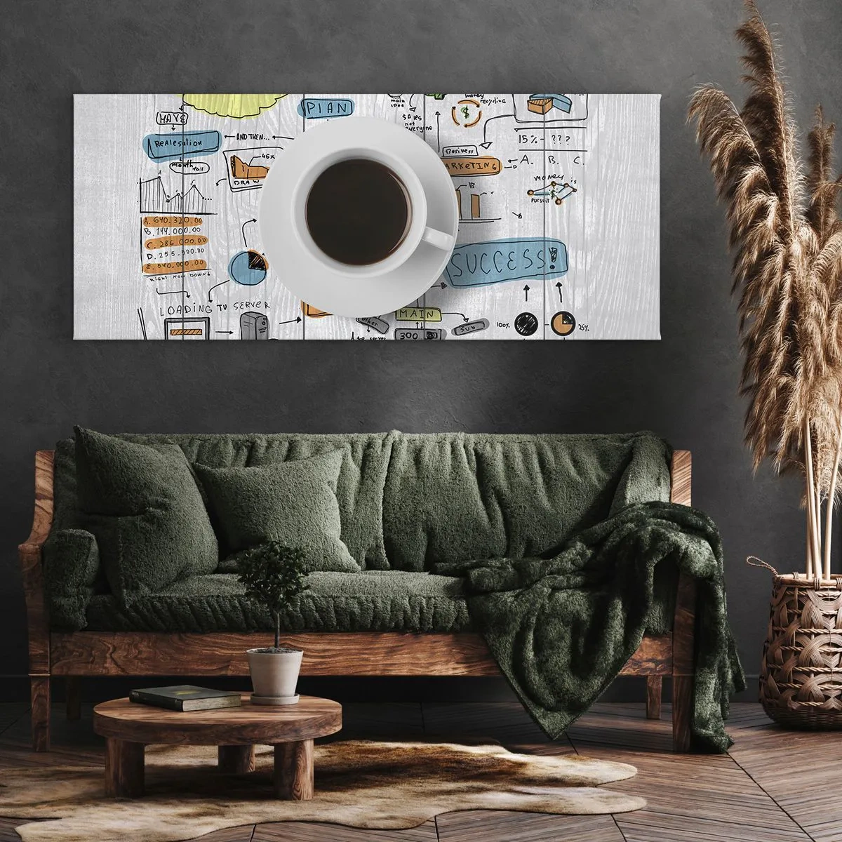 Obraz na plátne - Čas na prestávku - 160x50 cm