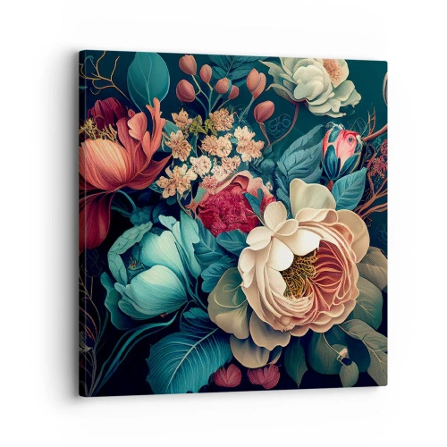 Obraz na plátne - Pôvab 19. storočia - 30x30 cm