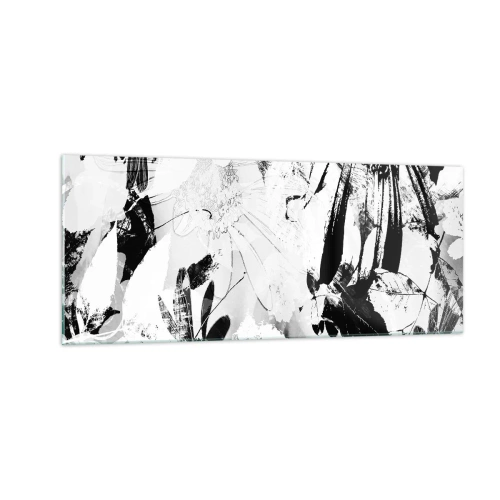 Obraz na skle - Jeseň v negatíve - 100x40 cm