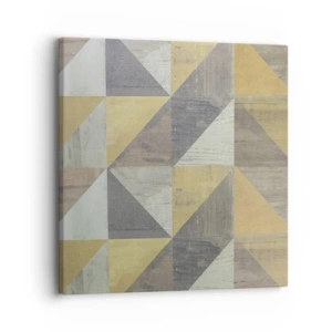 Obraz na plátne - V uhle trojuholníka - 30x30 cm