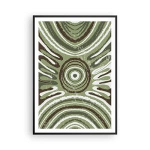 Plagát v čiernom ráme - Explózia emócií - 70x100 cm