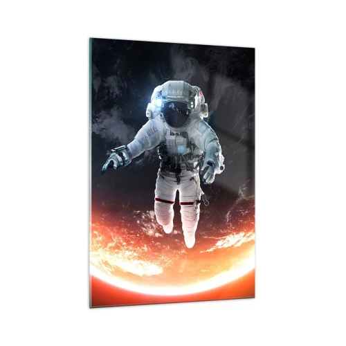 Obraz na skle - Môžem zostať ešte chvíľku? - 70x100 cm