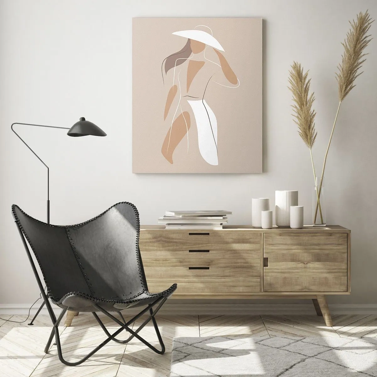 Obraz na skle - Móda je zábava - 50x70 cm