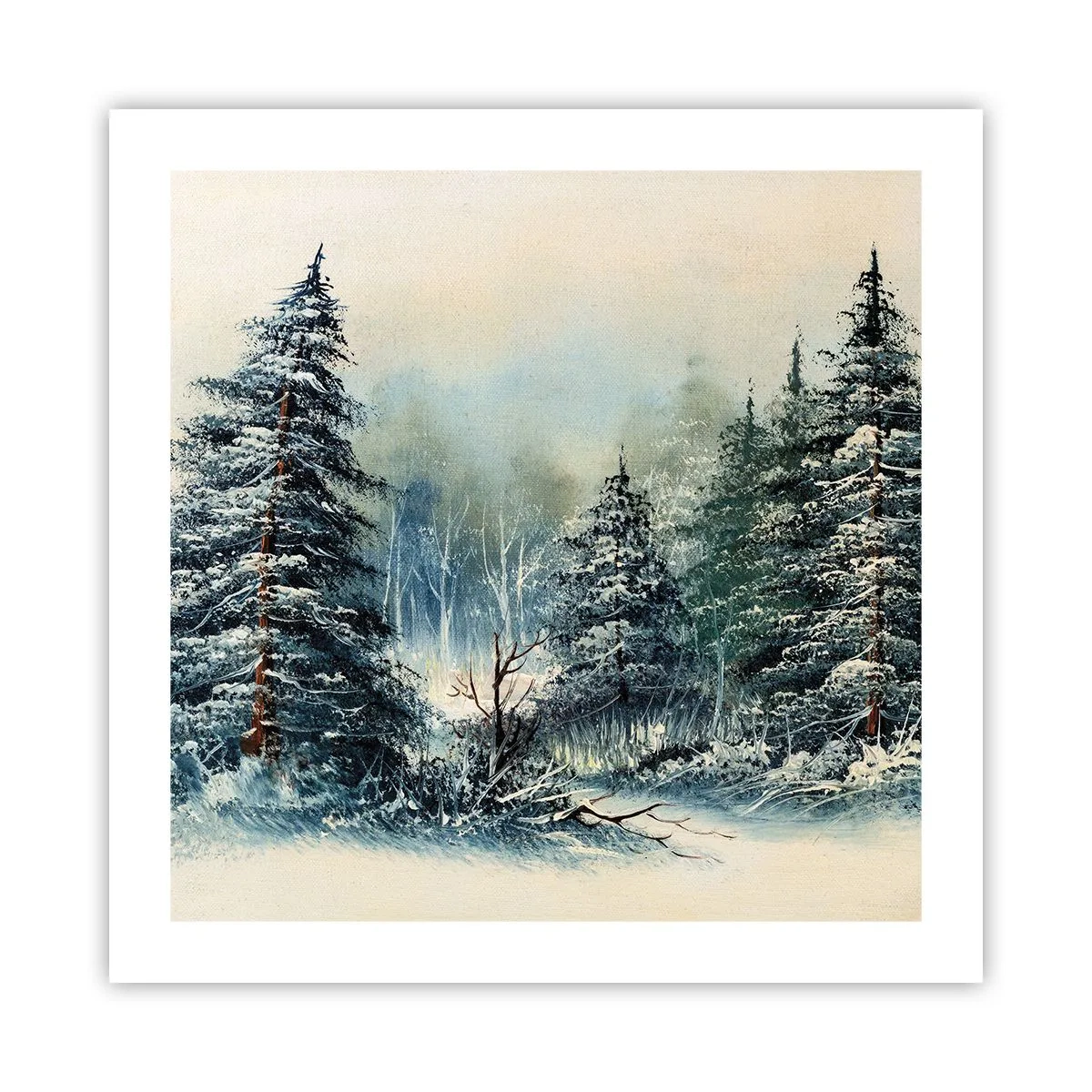 Plagát - Pripravenie na Vianoce - 50x50 cm