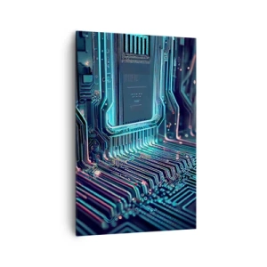 Obraz na plátne - Len tak premýšľam… - 80x120 cm