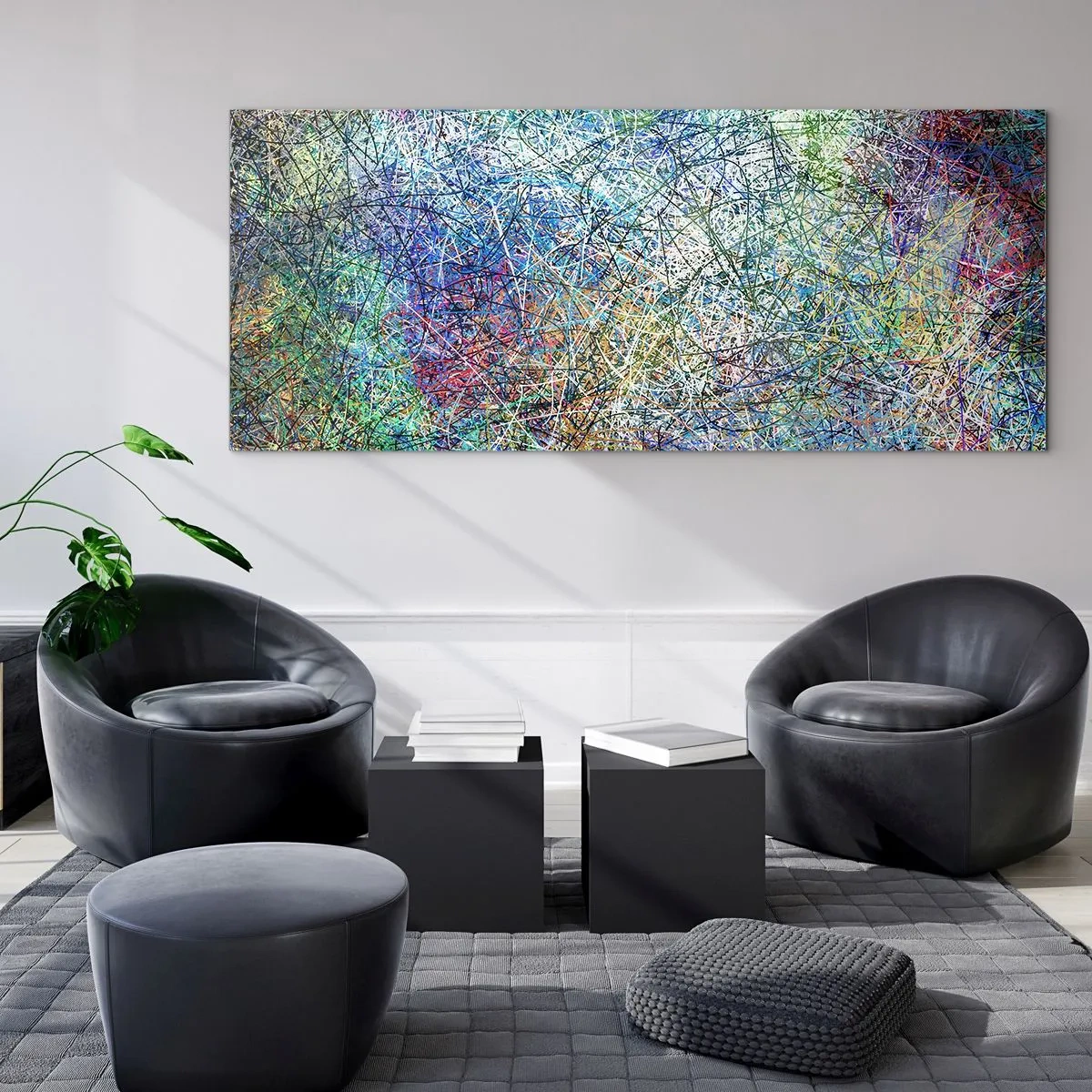 Obraz na skle - To nie je tak jednoduché - 100x40 cm