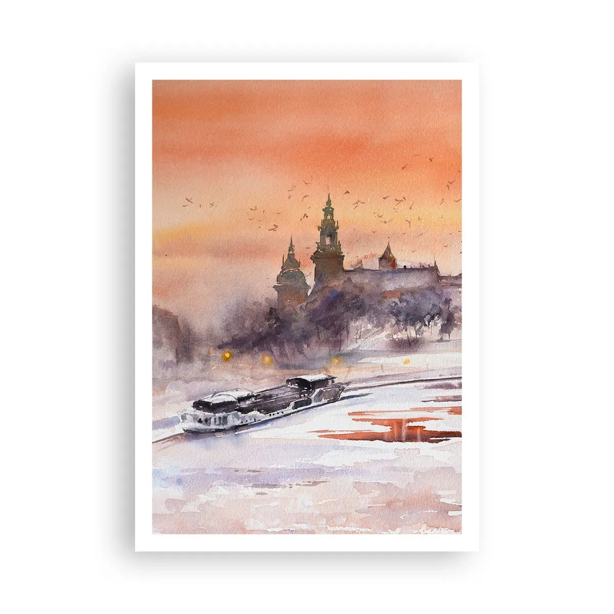 Plagát - Kráľovský západ slnka - 70x100 cm