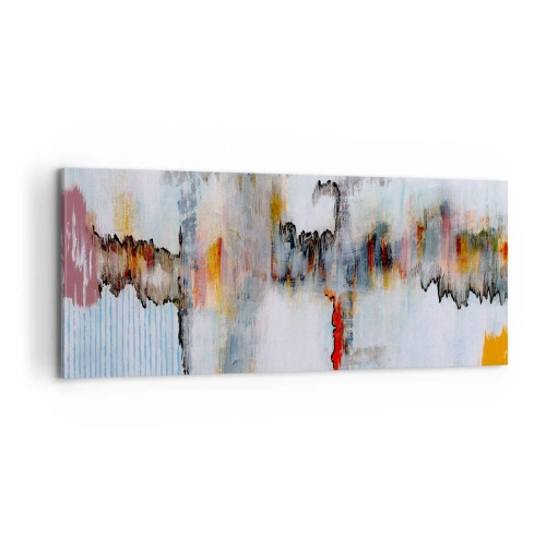 Obraz na plátne - Paličkou po vode - 100x40 cm