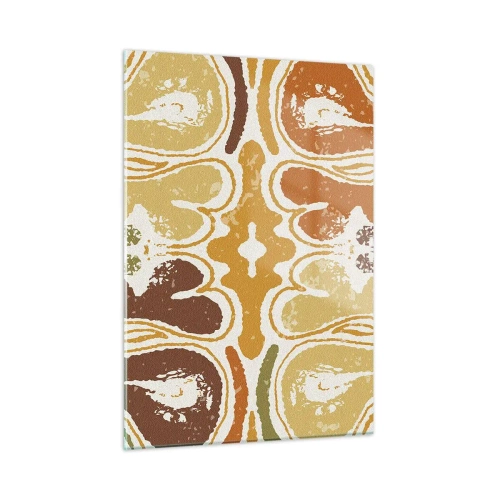 Obraz na skle - Sentimentálna abstrakcia - 50x70 cm