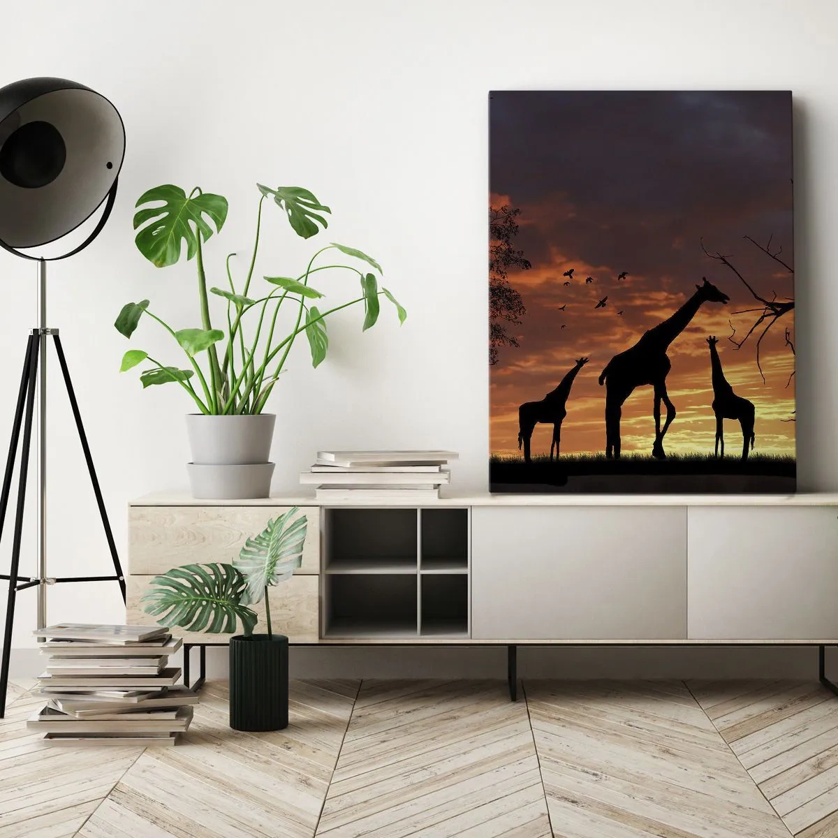 Obraz na plátne - Malá večera v kruhu najbližších - 50x70 cm
