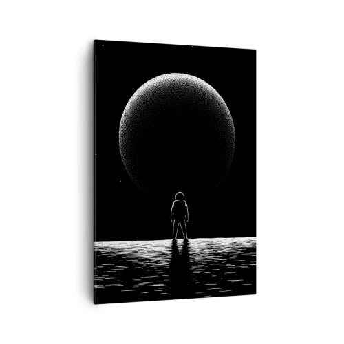 Obraz na plátne - Tvári v tvár - 70x100 cm