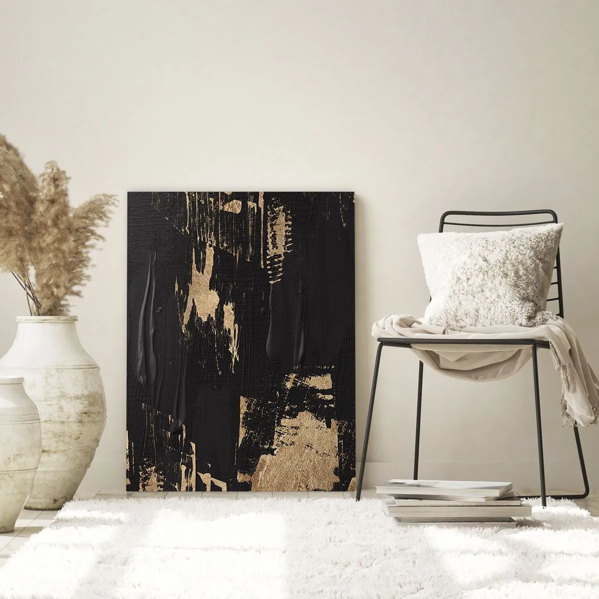 Obraz na skle - Stopa dotyku - 80x120 cm