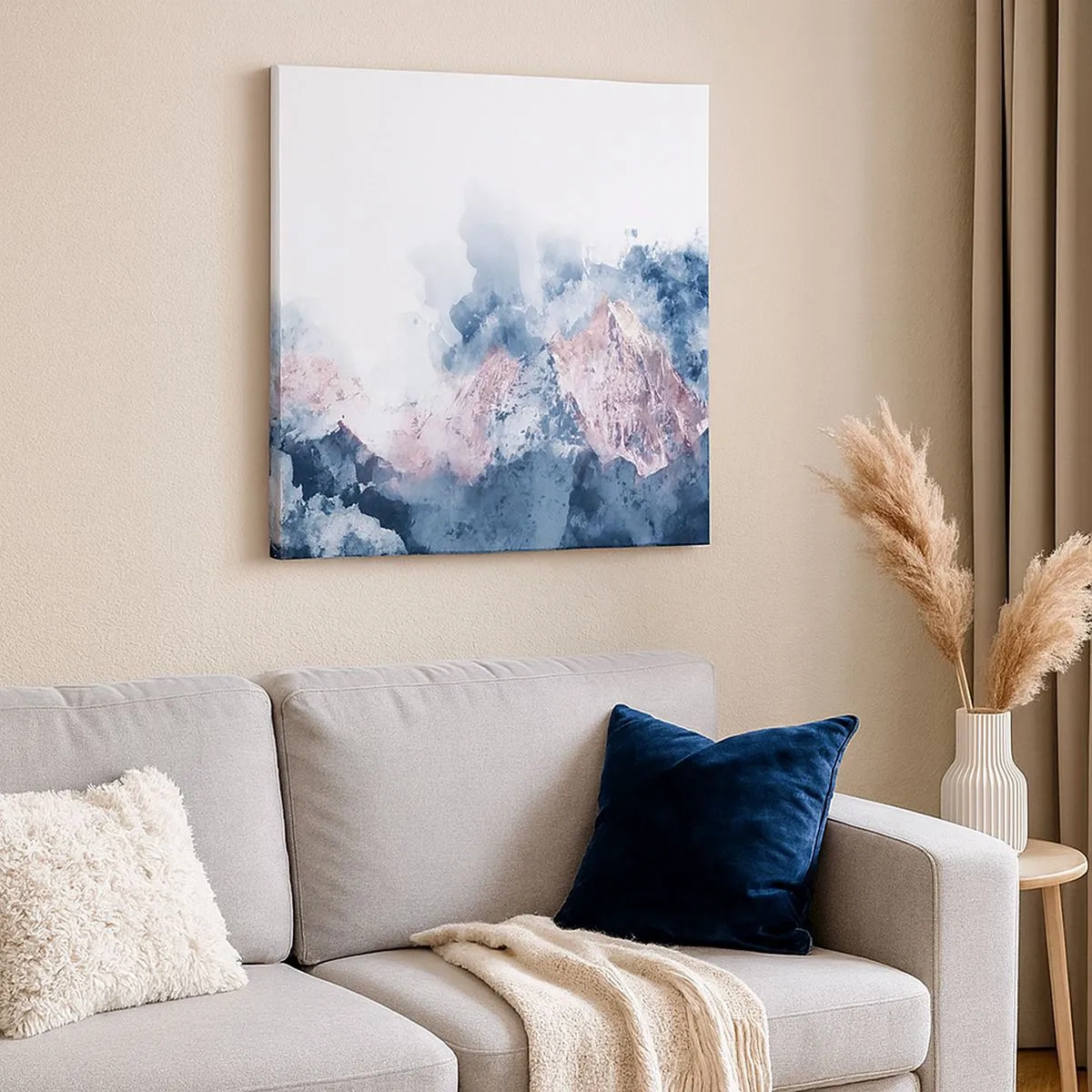 Obraz na plátne - To sú vrcholy! - 30x30 cm