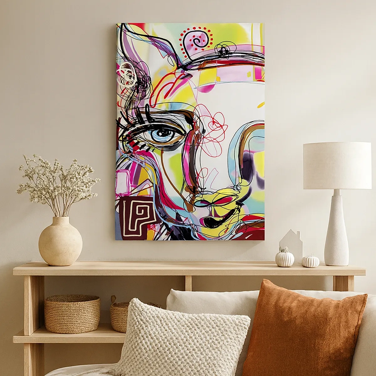 Obraz na plátne - Bohatstvo mačacej krásy - 50x70 cm