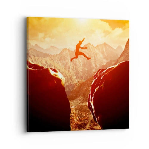 Obraz na plátne - Prekročením hraníc - 40x40 cm