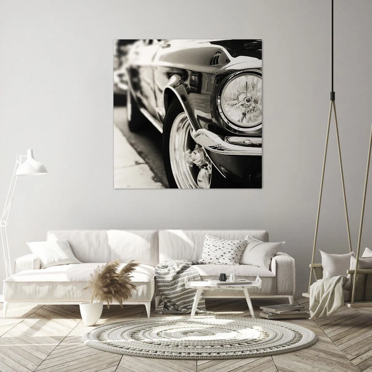 Obraz na plátne - Nepominuteľný lesk - 60x60 cm