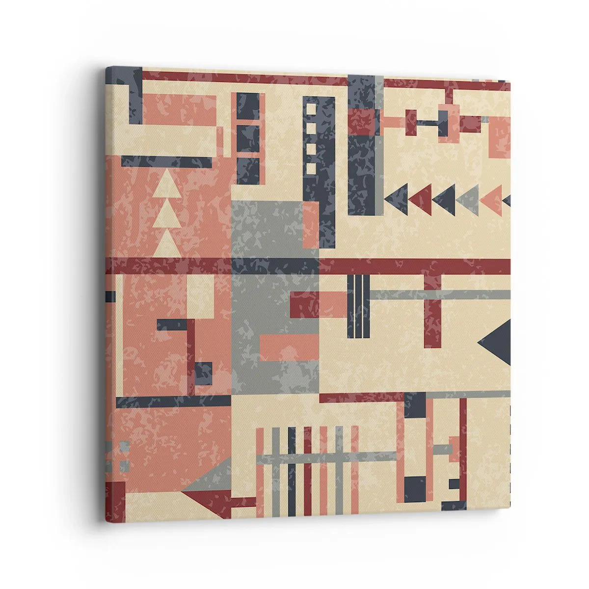 Obraz na plátne - Vodorovná a zvislá kombinácia - 40x40 cm