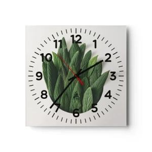 Nástenné hodiny - Neukojiteľná zvedavosť - 30x30 cm