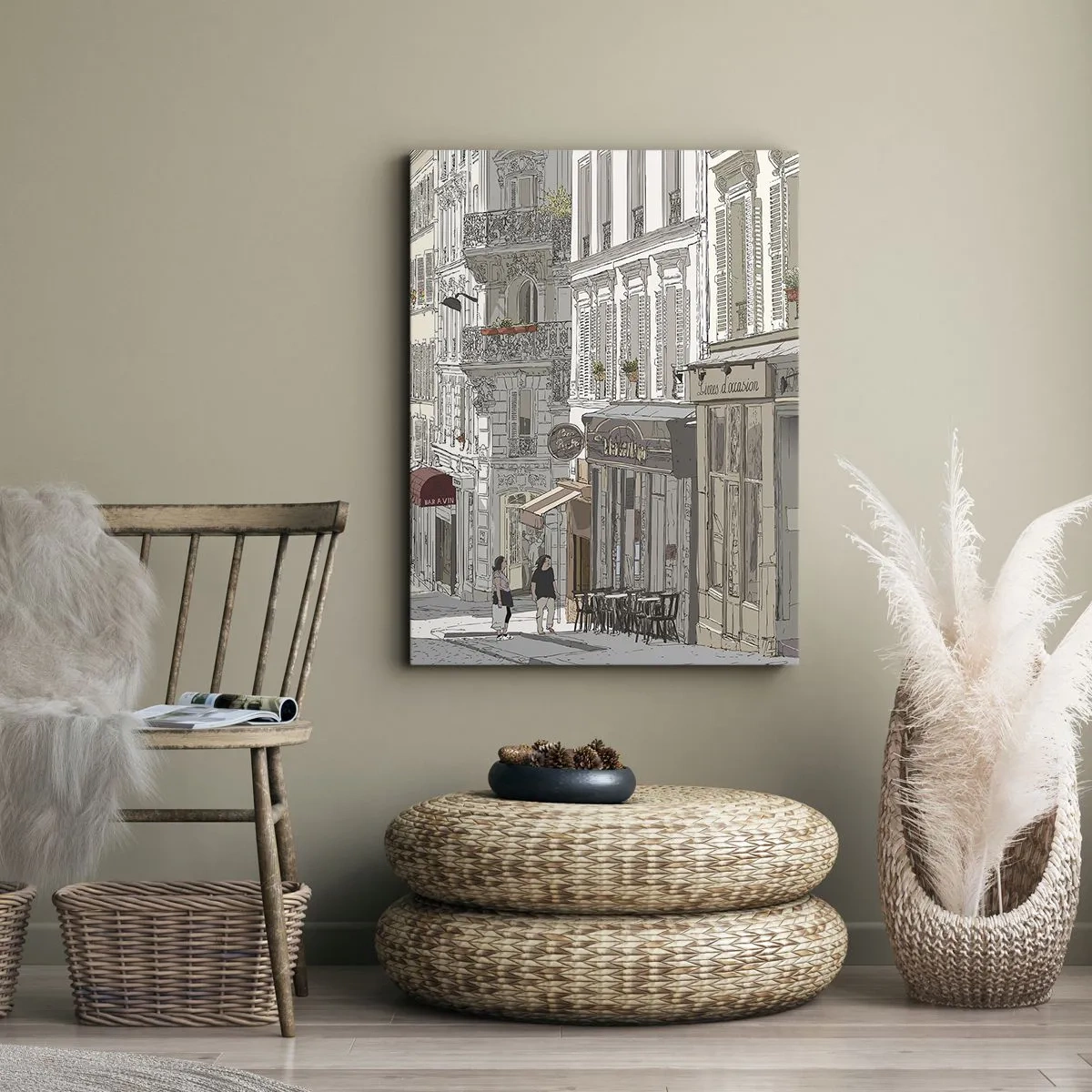 Obraz na plátne - Mestské radosti - 55x100 cm