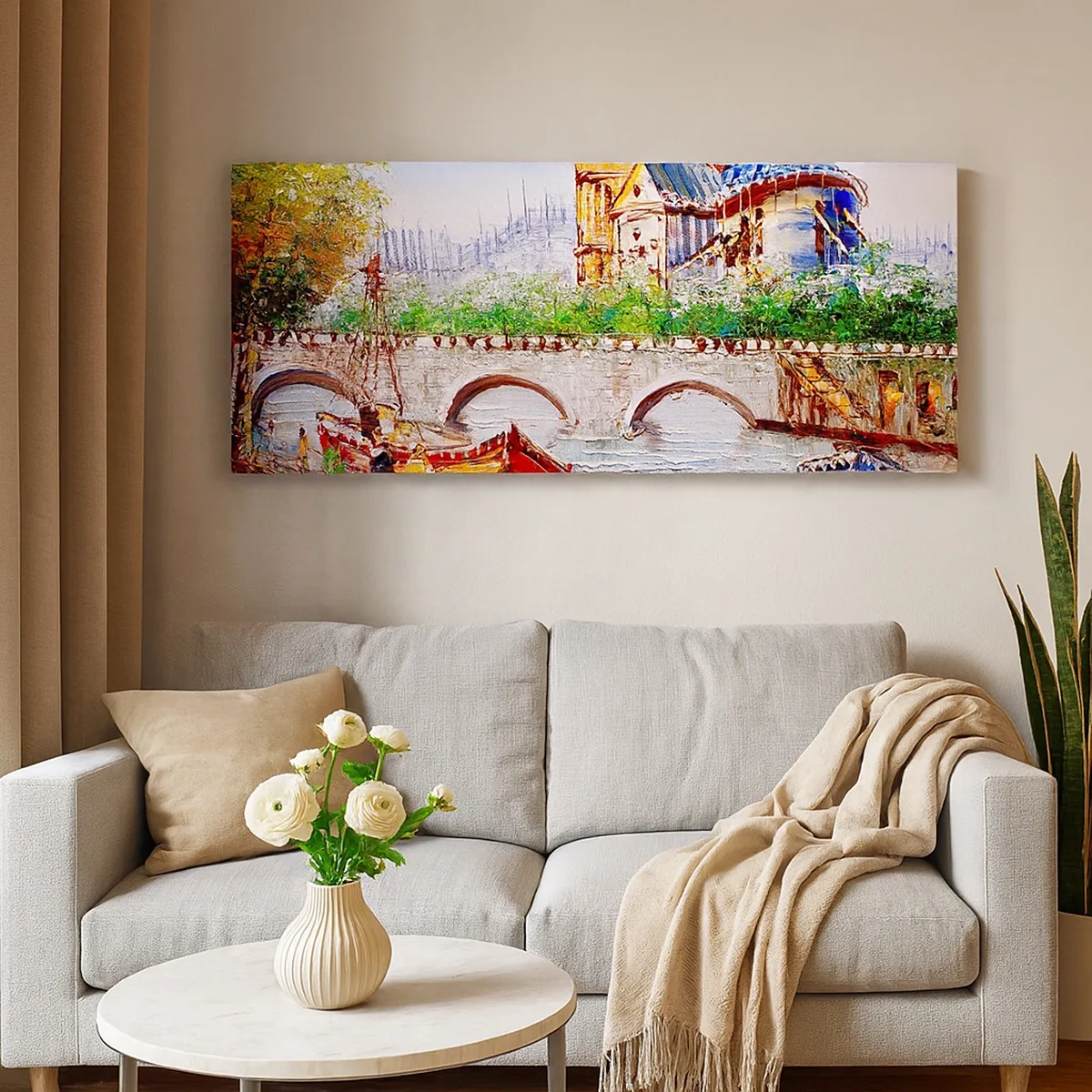 Obraz na plátne - Ich čas nikdy neskončí - 30x30 cm