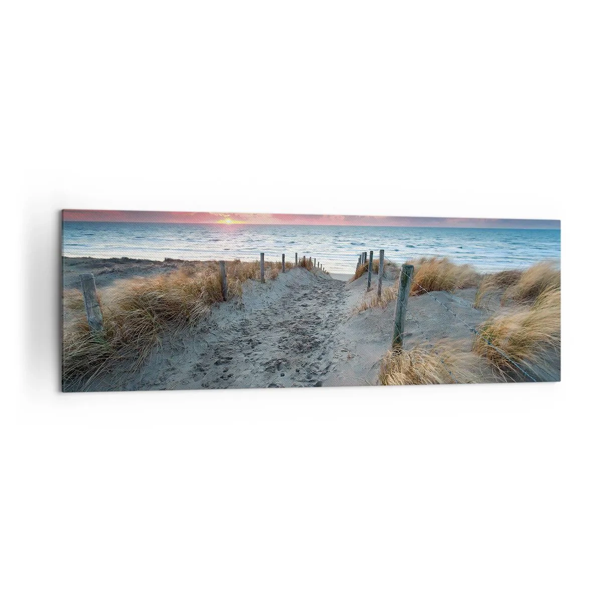Obraz na plátne - Šiel by som s tebou na kraj světa… - 160x50 cm