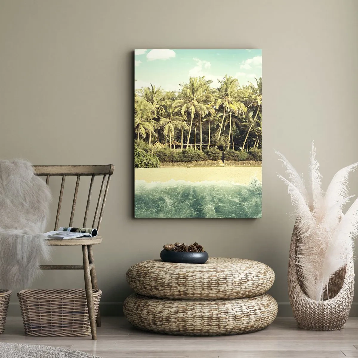 Obraz na plátne - Čo napríklad tu? - 70x100 cm
