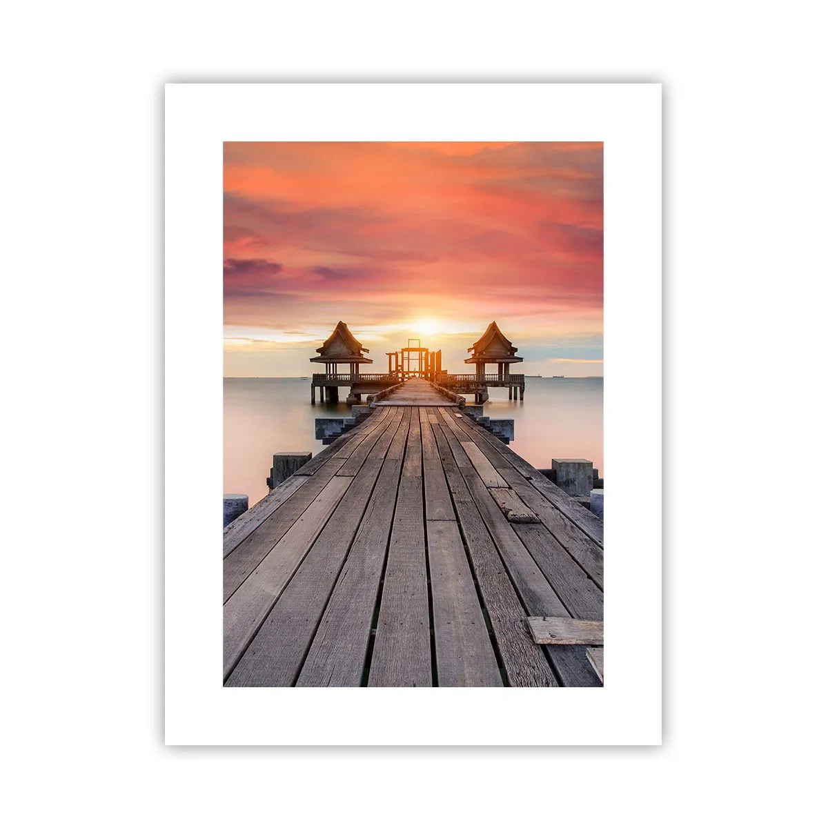 Plagát - Západ na východe - 30x40 cm