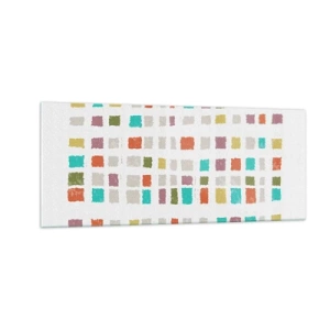 Obraz na skle - Neznáma hra - 100x40 cm