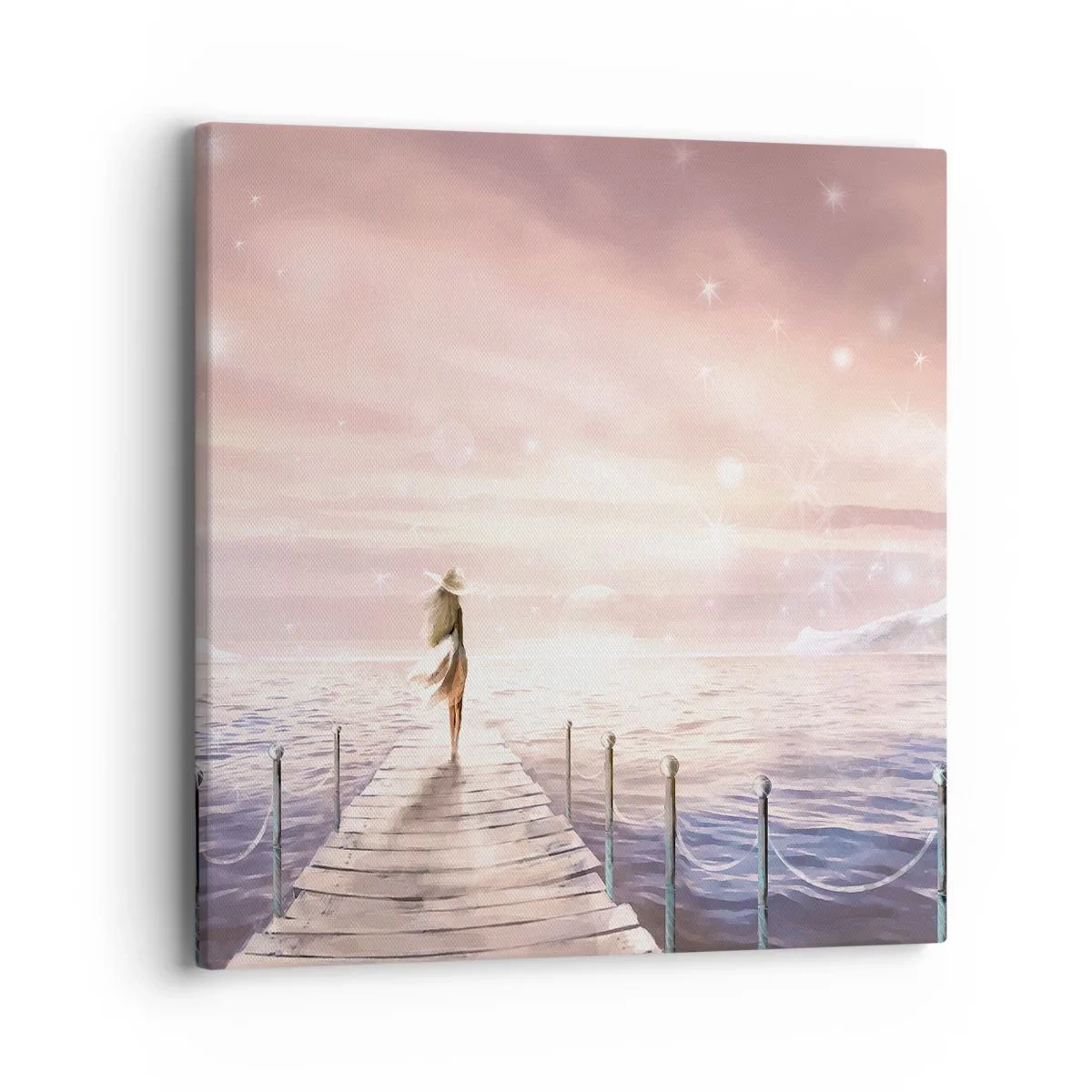 Obraz na plátne - Vo svetle sna - 40x40 cm