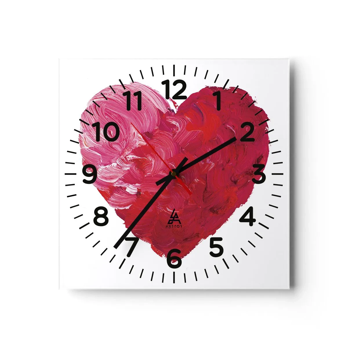 Nástenné hodiny - All you need is love - 40x40 cm