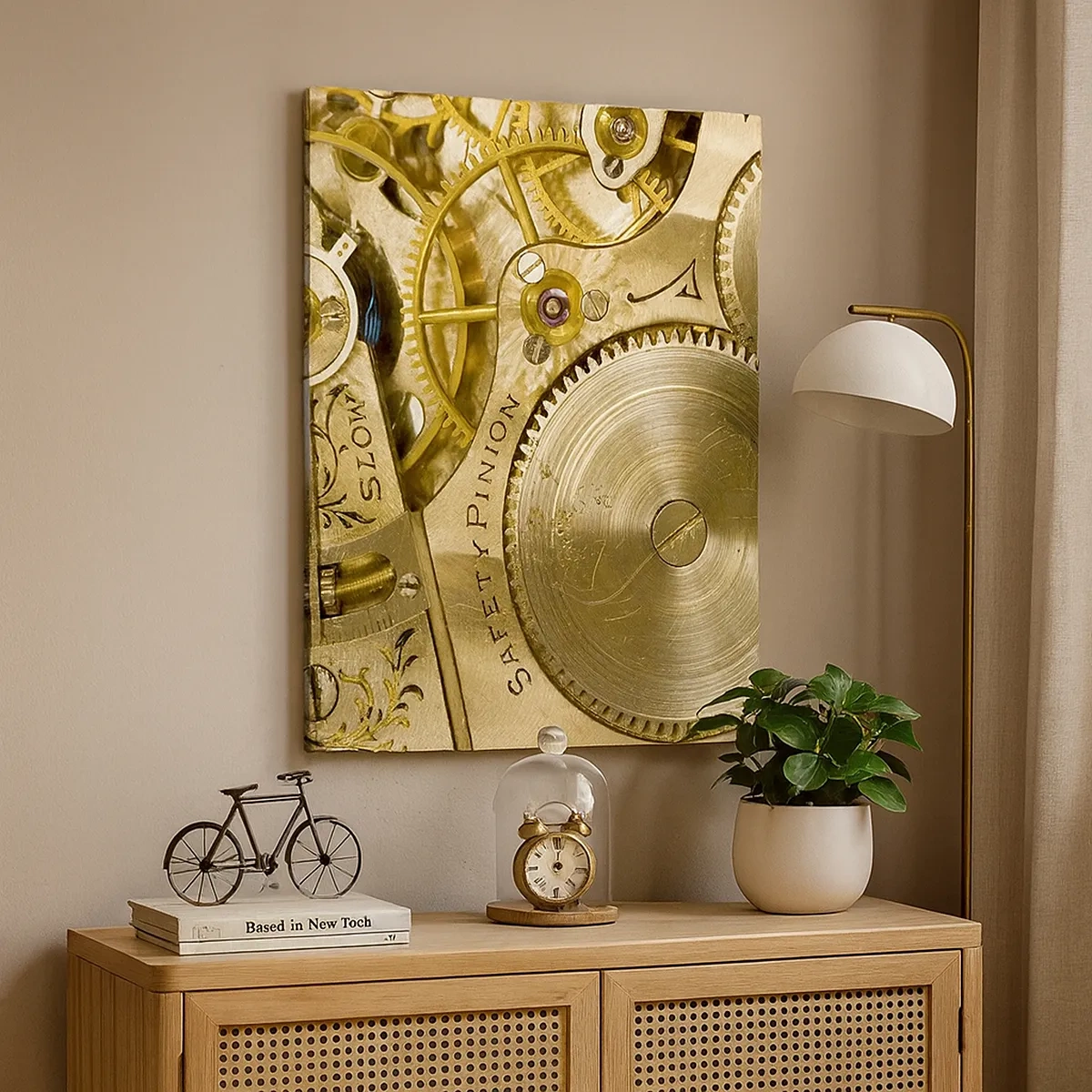 Obraz na plátne - Choď s duchom času - 50x70 cm