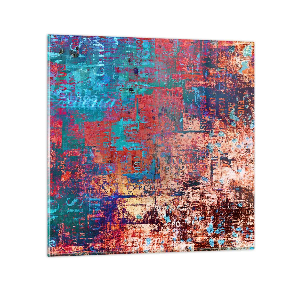 Obraz na skle - Pamäť a zabudnutie - 60x60 cm